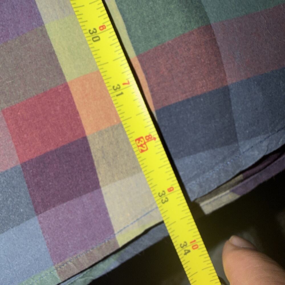Vintage Orvis Short Sleeve Button Down Shirt XL Patchwork Casual Outdoor - Picture 5 of 6